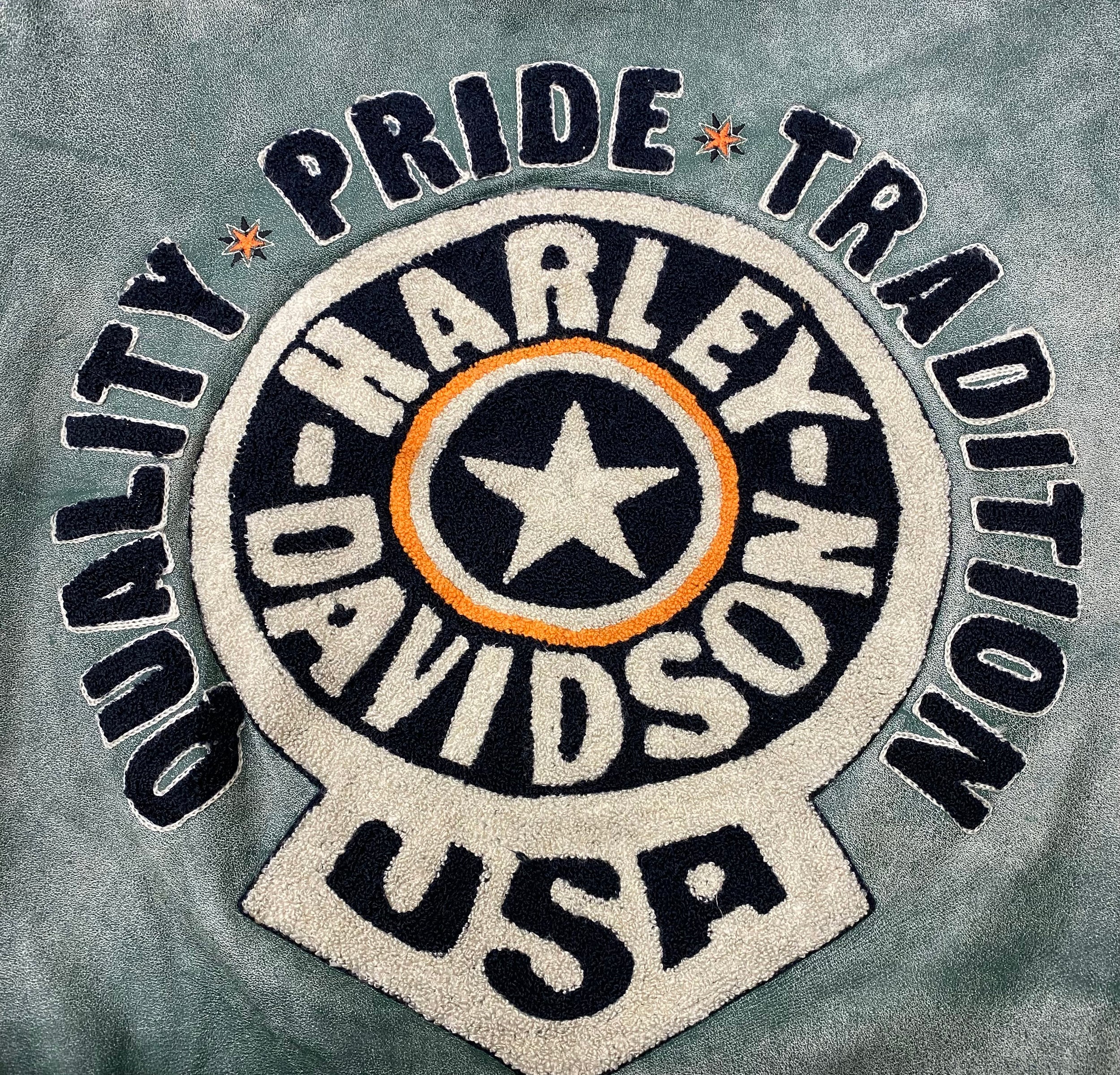 Vintage Harley Davidson Leather Jacket