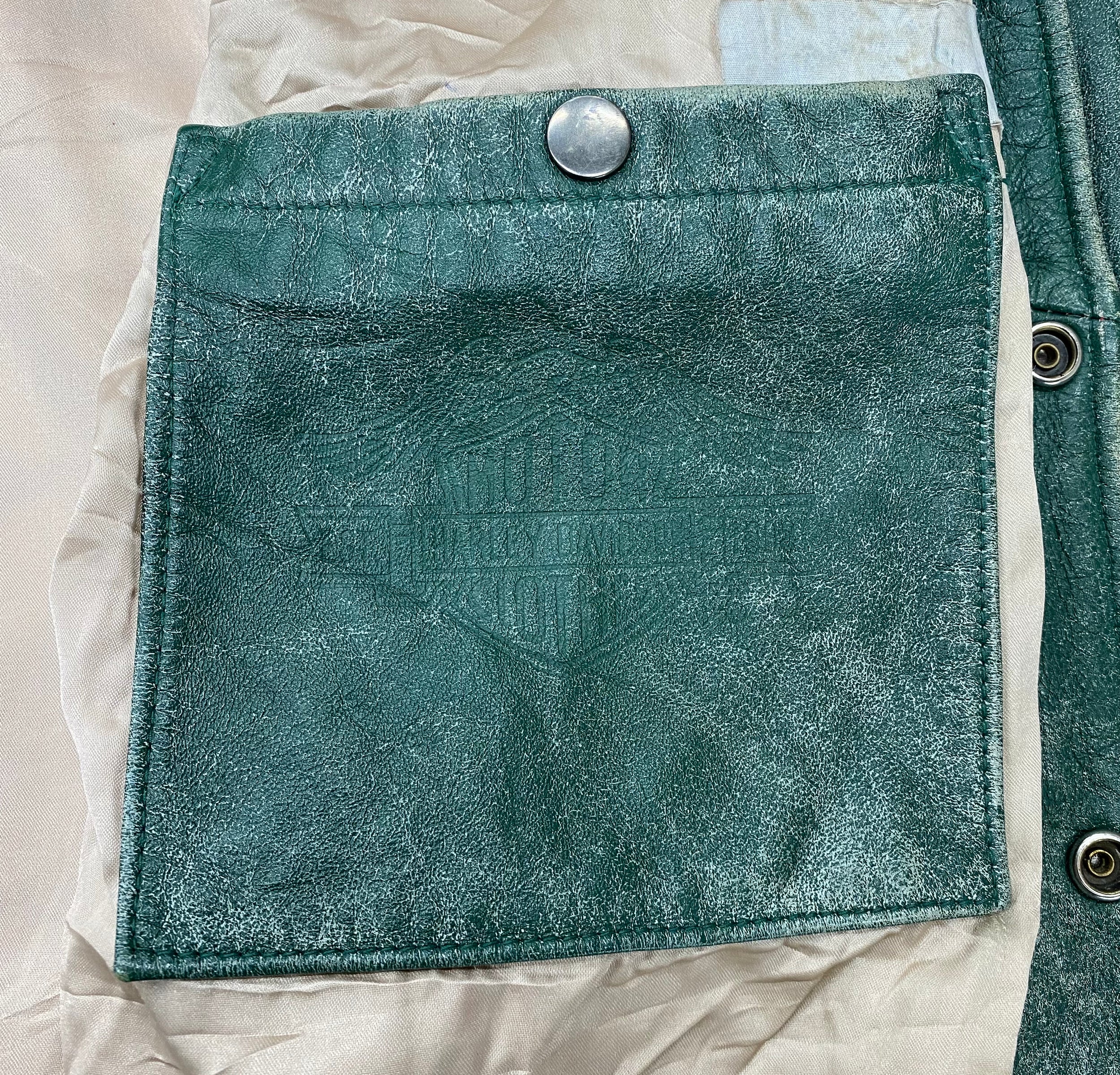 Vintage Harley Davidson Leather Jacket