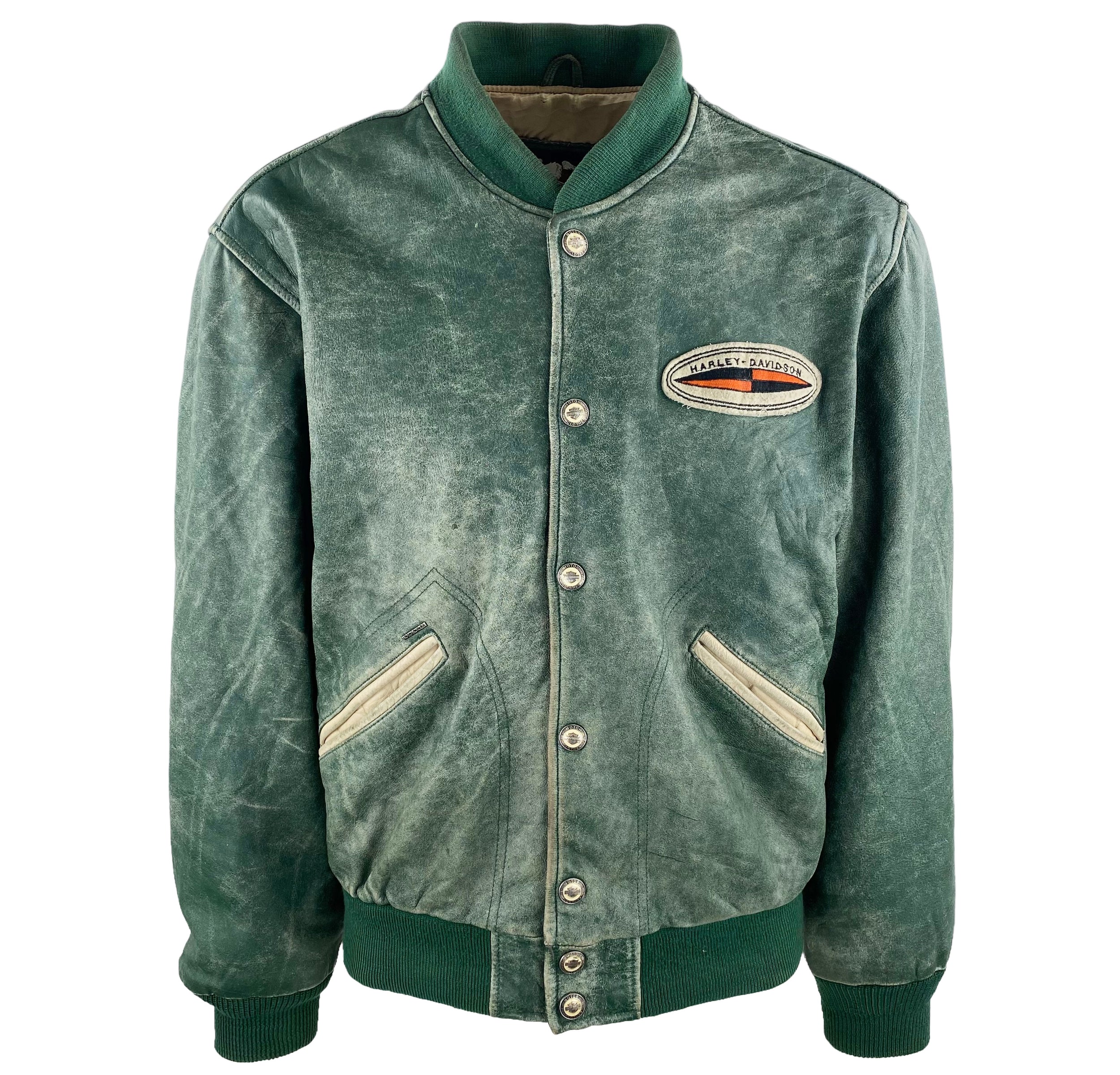 Vintage Harley Davidson Leather Jacket