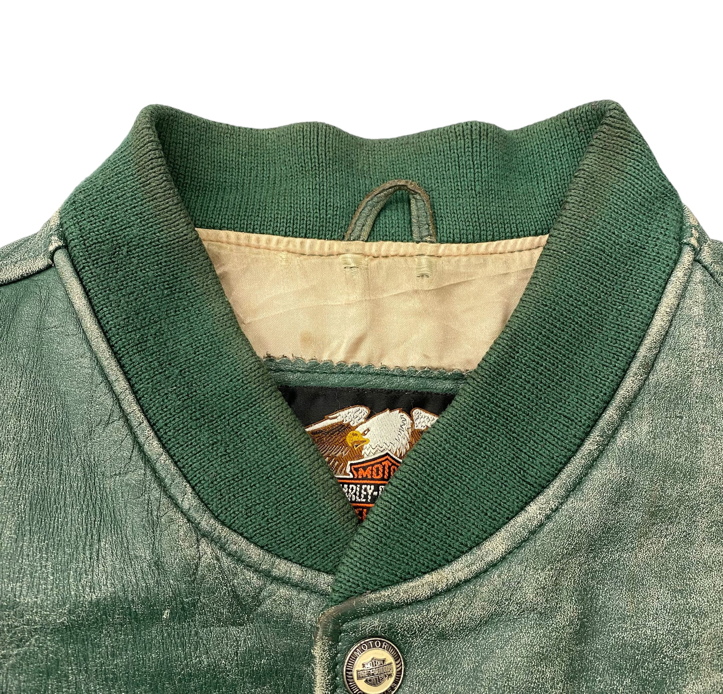 Vintage Harley Davidson Leather Jacket