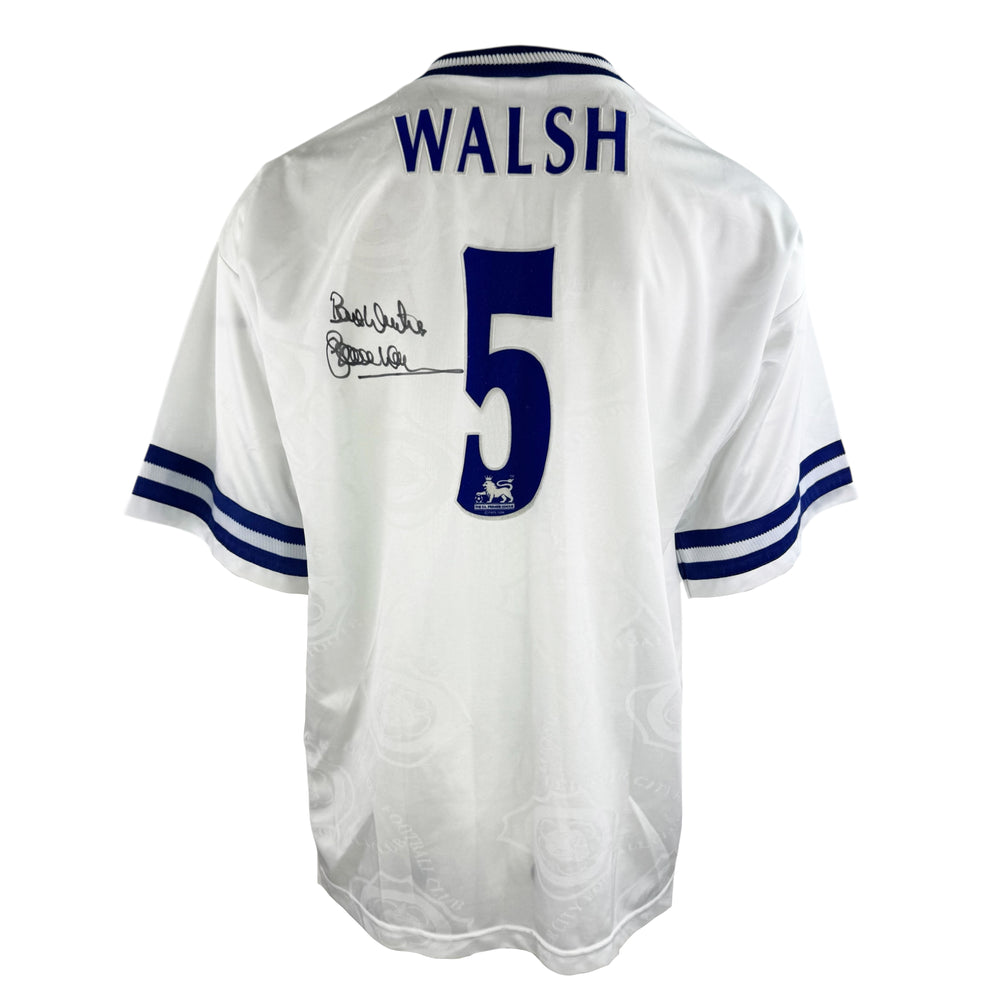 Leicester City Shirt 1996/97 Cup - Signed