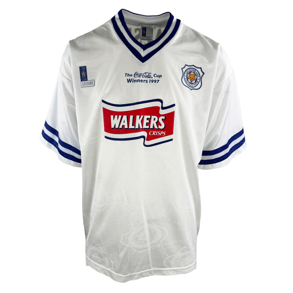 Leicester City Shirt 1996/97 Cup - Signed