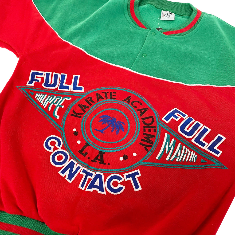 Vintage C,I,5 Active Wear Sweatshirt -  1980's